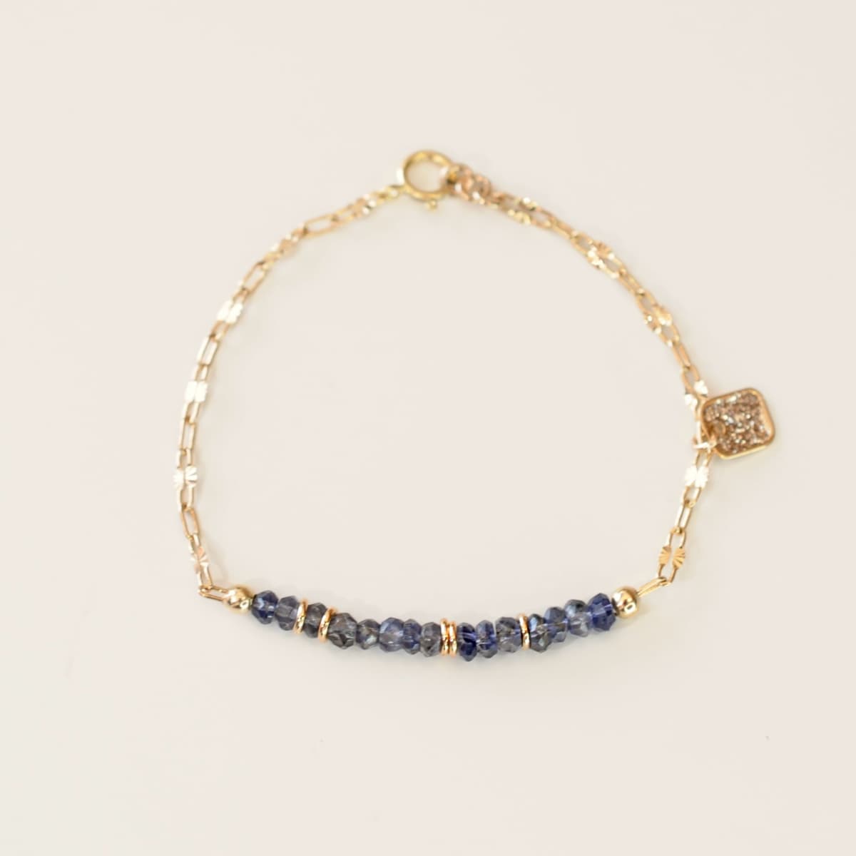 Bracelet Anna Rondelle Sodalite