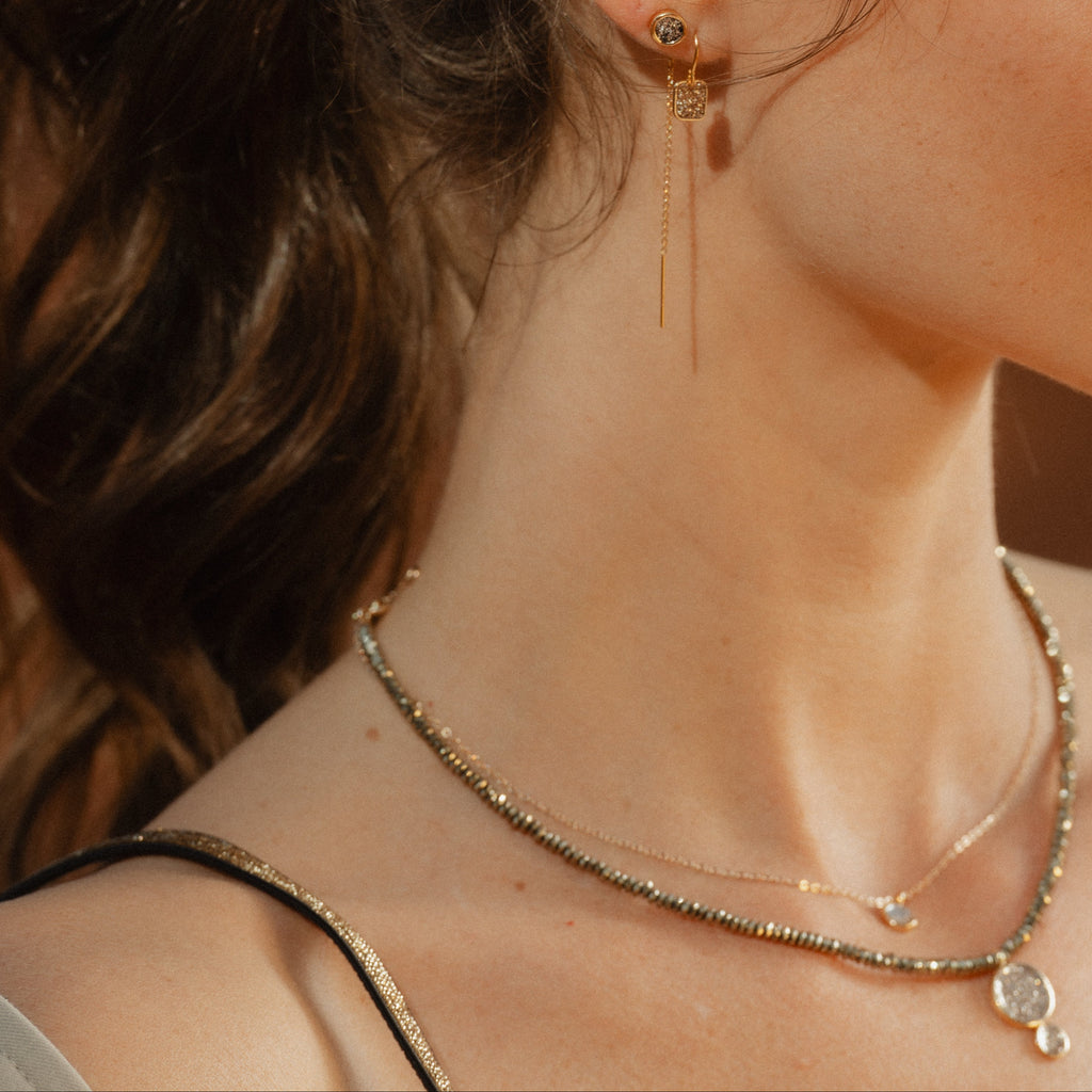 Collier pierre Vénus XL