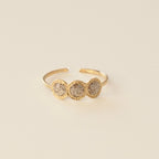 Bague Sunshine trio