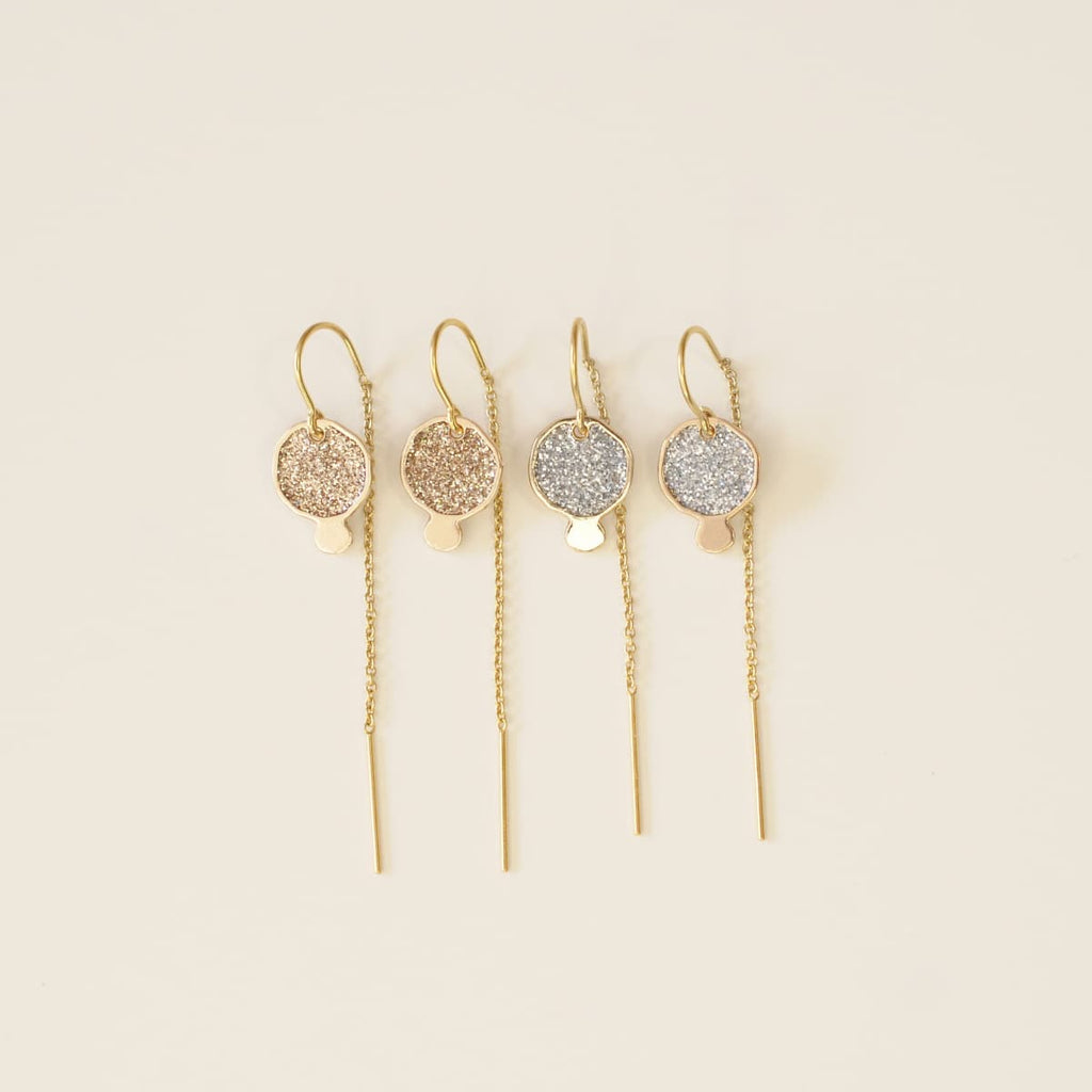 Boucle d'oreilles chaine Luna