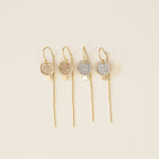 Boucle d'oreilles chaine Luna