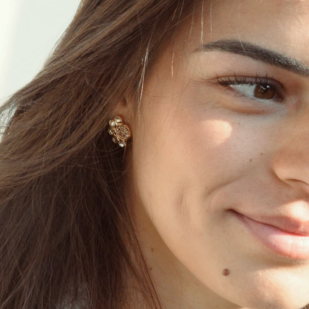 Boucles d'oreilles Flower