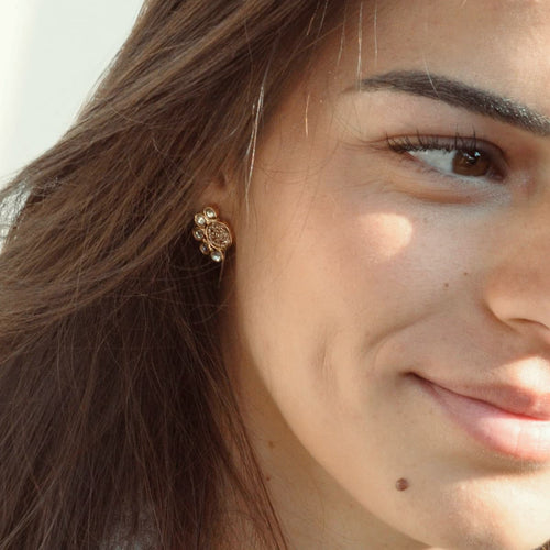 Boucles d'oreilles Flower