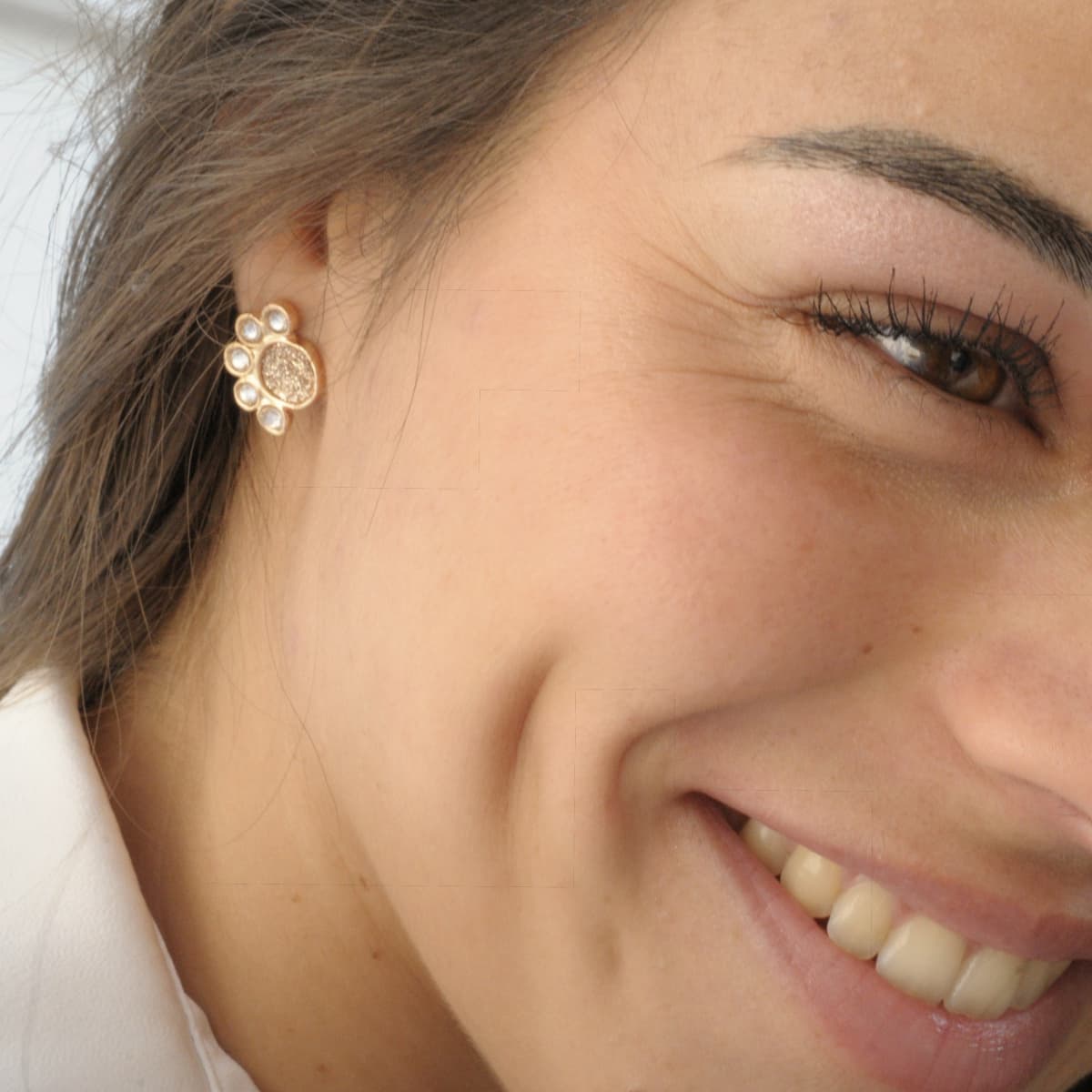 Boucles d'oreilles Flower