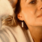 Boucles d'oreilles Haricot