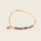 Bracelet Anna Rondelle tourmaline