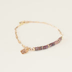 Bracelet Anna Rondelle tourmaline
