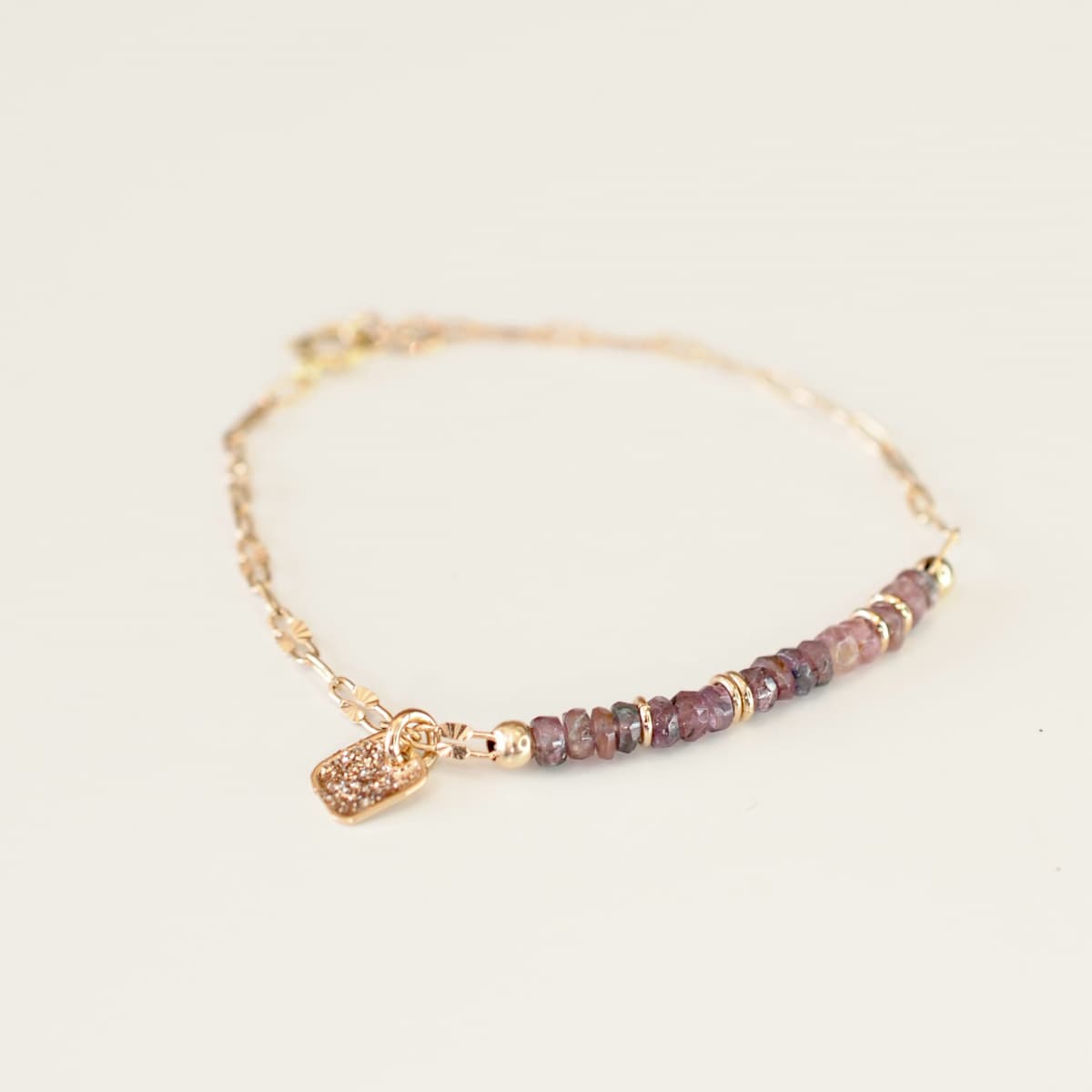 Bracelet Anna Rondelle tourmaline