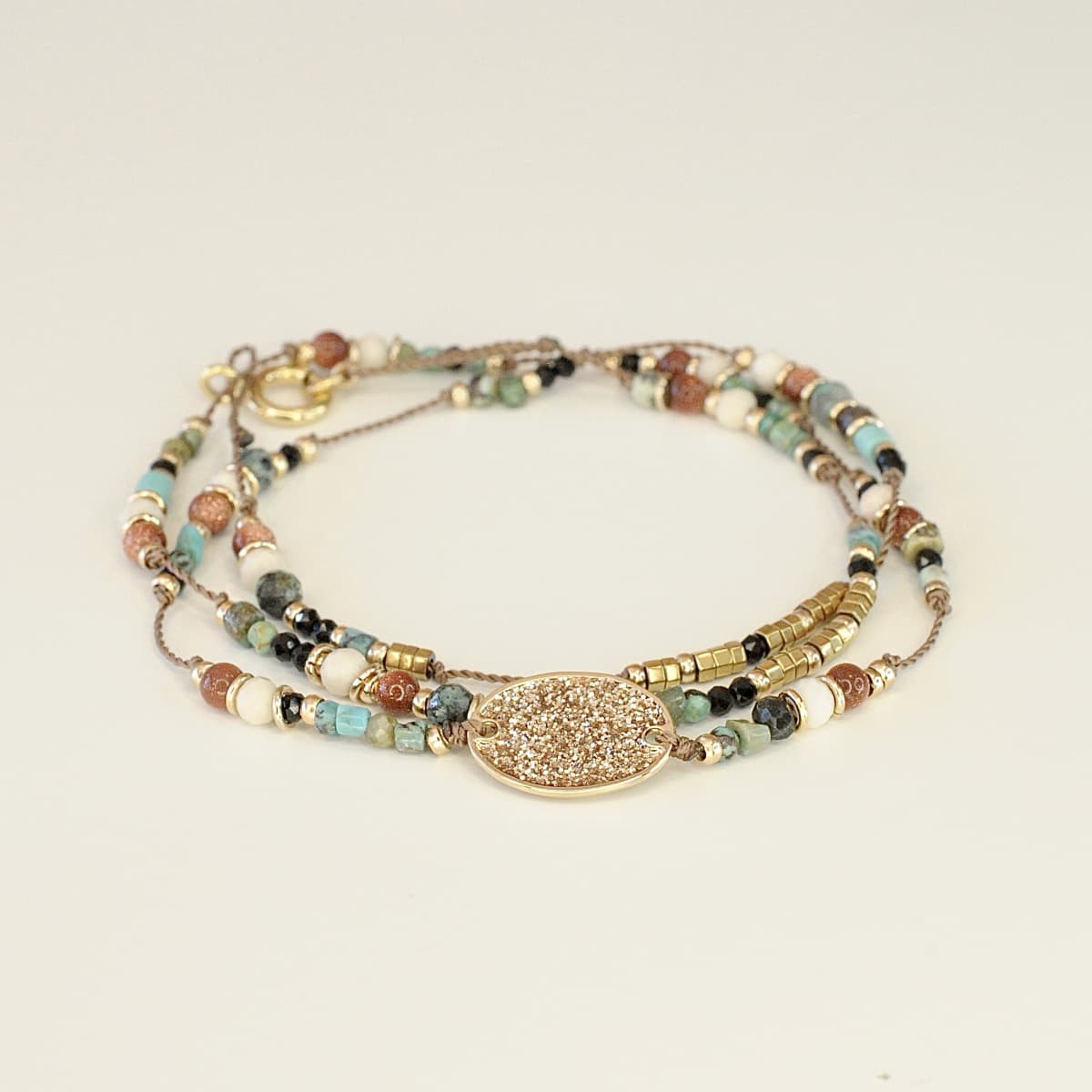 Bracelet Anna Turquoise 3 tours