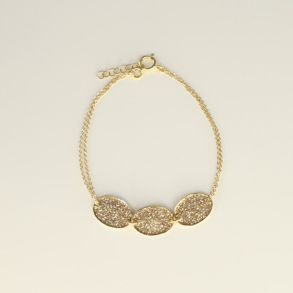 Bracelet Chaine trio galets