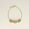 Bracelet Chaine trio galets