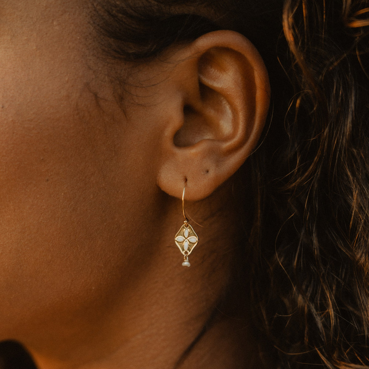 Boucles d'oreilles Etoile