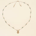 Collier Anna Turquoise galet