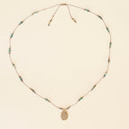 Collier Anna Turquoise galet