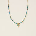 Collier Luna Azurite