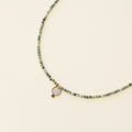 Collier Luna Turquoise facetté