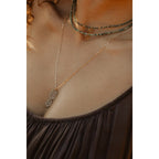 Collier Luna Turquoise facetté