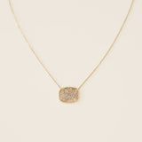 Collier Sunshine carré d'or 4 versions