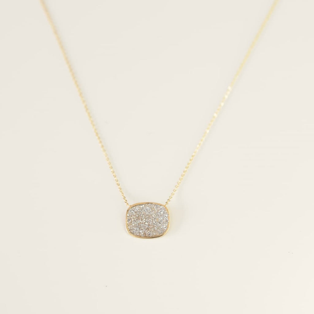 Collier Sunshine carré d'or 4 versions