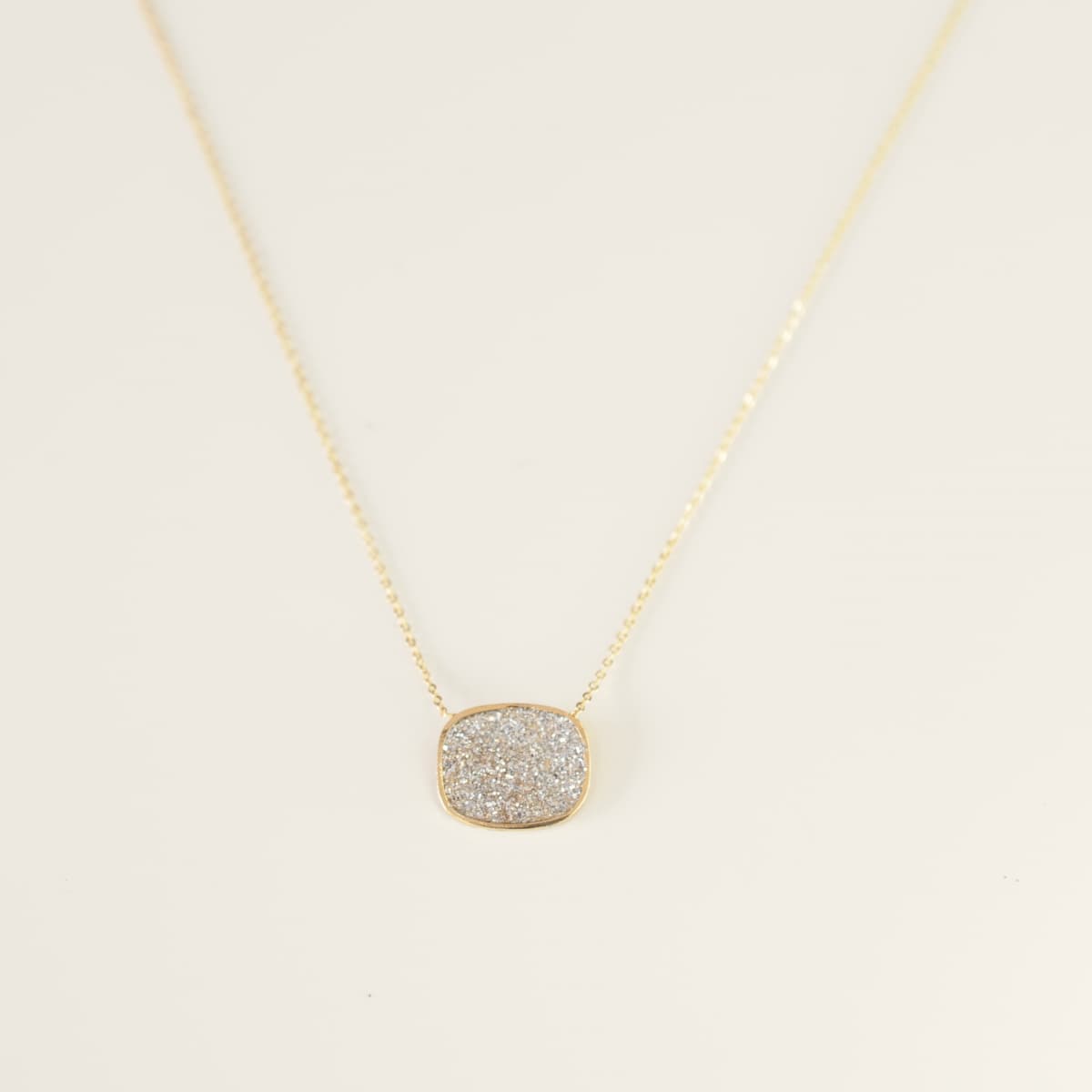 Collier Sunshine carré d'or 4 versions