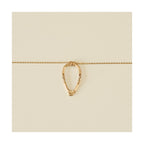Collier Sunshine goutte d'or